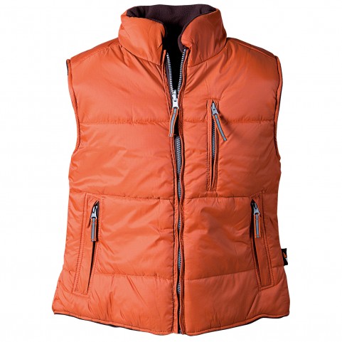 ROSEVILLE ORANGE Padded vest