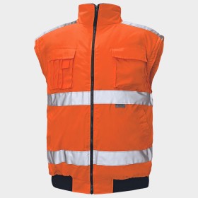 Jachetă reflectorizanta CLOVELLY HV PORTOCALIU 2