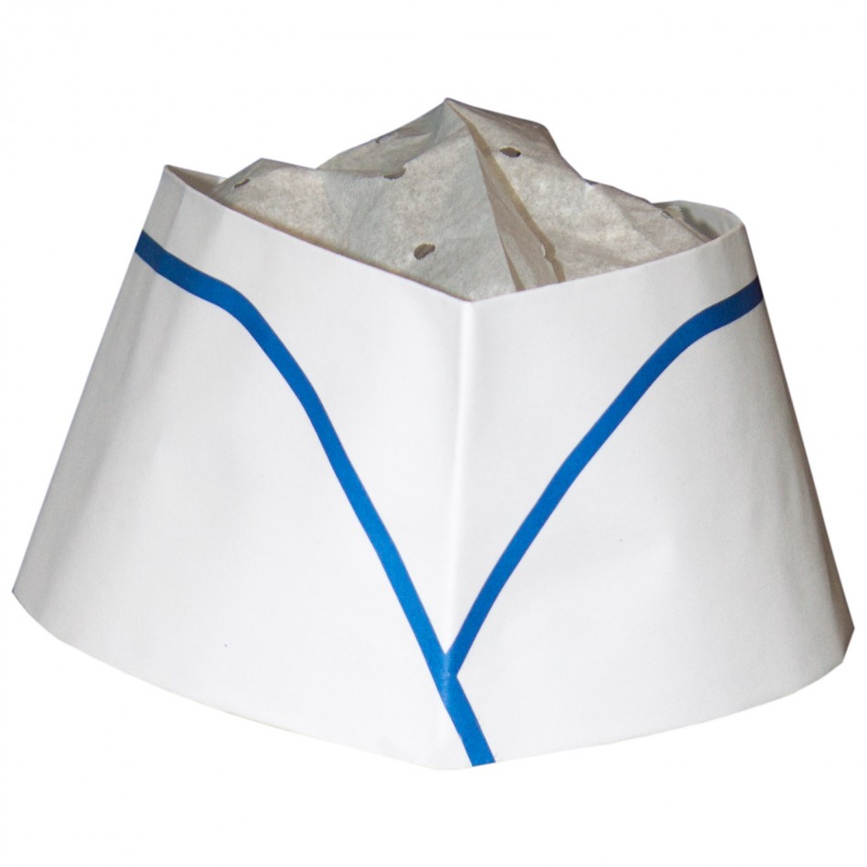 BONE PAPER Disposable hat