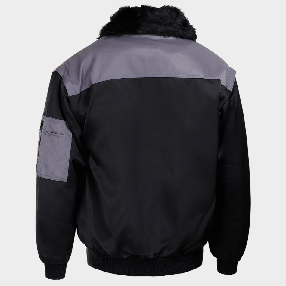 Geacă de lucru BN CONTRAST PILOT NEGRU