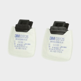 Secure Click D3125 P2 R Filtru Particule, pereche 3M 3