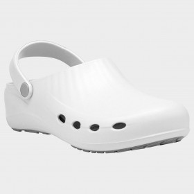 Saboți cu baretă PRIMA WHITE 2