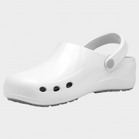 Saboți cu baretă PRIMA WHITE 4