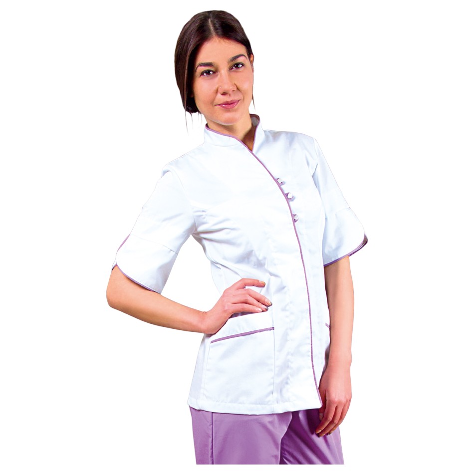 Tunică de lucru pentru femei BARISA ALB