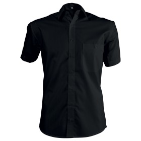 Men's short sleeve shirt CAMISA BLACK 1