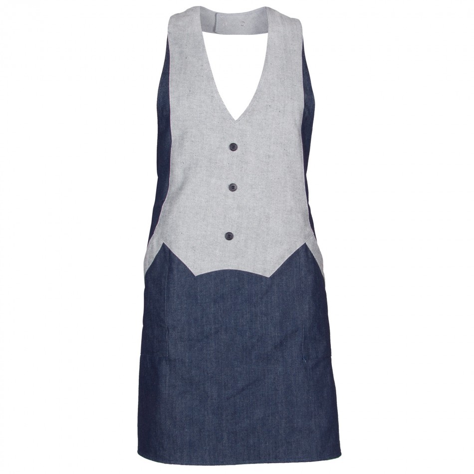 DENIM Bib apron