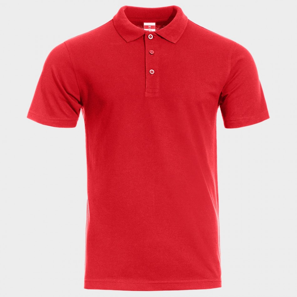 Tricou polo STENSO NAOS RED