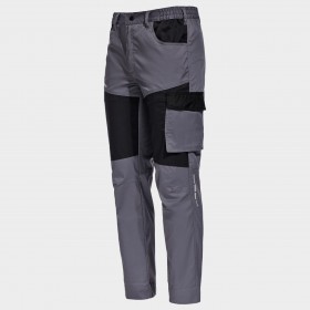 Pantaloni de lucru EOS STRETCH LIGHT GREY/DARK GREY 3