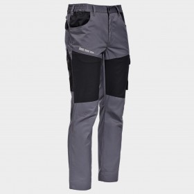 Pantaloni de lucru EOS STRETCH LIGHT GREY/DARK GREY 7