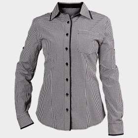 Cămașă pentru femei FLORIS NEGRU 1