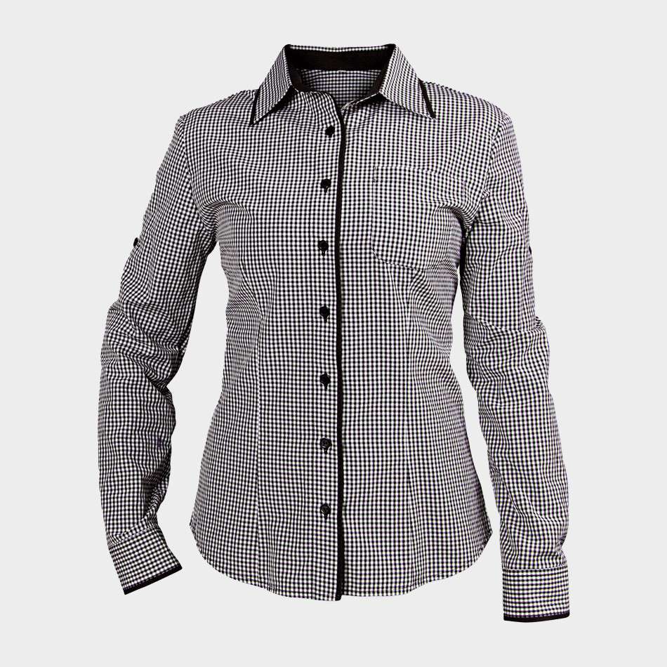 Cămașă pentru femei FLORIS NEGRU