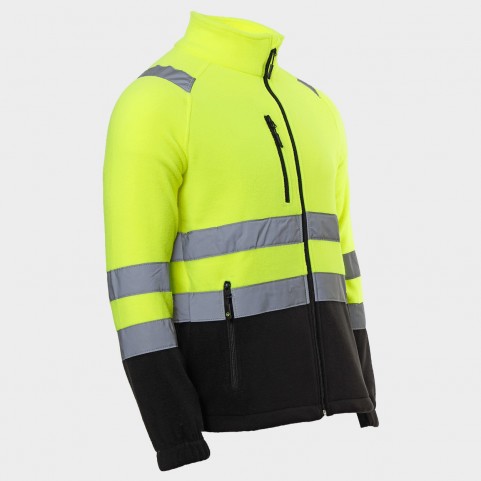Hanorac reflectorizant PRISMA HV YELLOW FLEECE 3763 → Seria