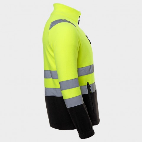 Hanorac reflectorizant PRISMA HV YELLOW FLEECE 3763 → Seria