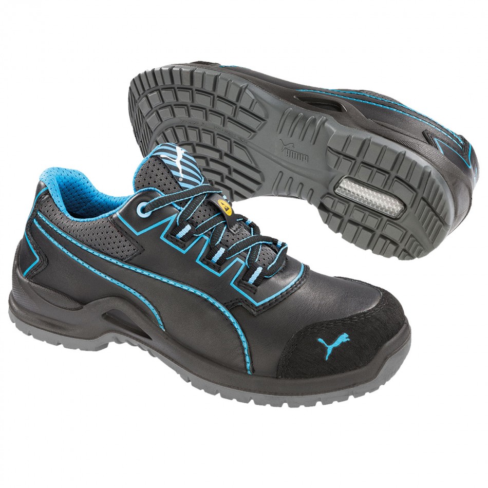 Pantofi de protectie PUMA NIOBE BLUE WNS LOW S3 ESD SRC