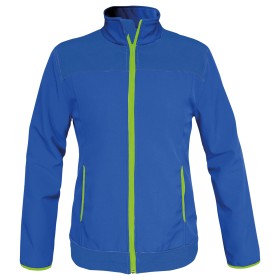 Jachetă softshell pentru femei VIVID ALBASTRU REGAL 2