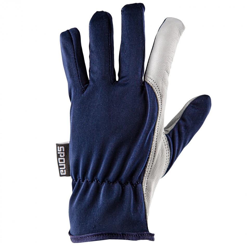 GILT AGAZ Leather and textile gloves