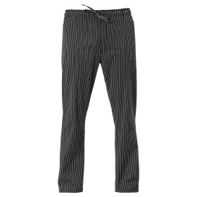 Pantaloni de bucătar ENRICO NEGRU STRIPE 2