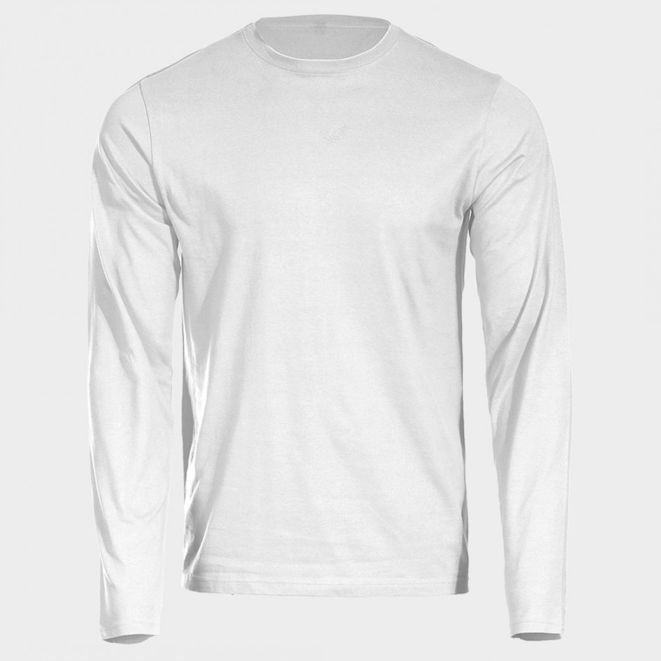 Bluza cu mâneca lunga STENSO KAOS ALB