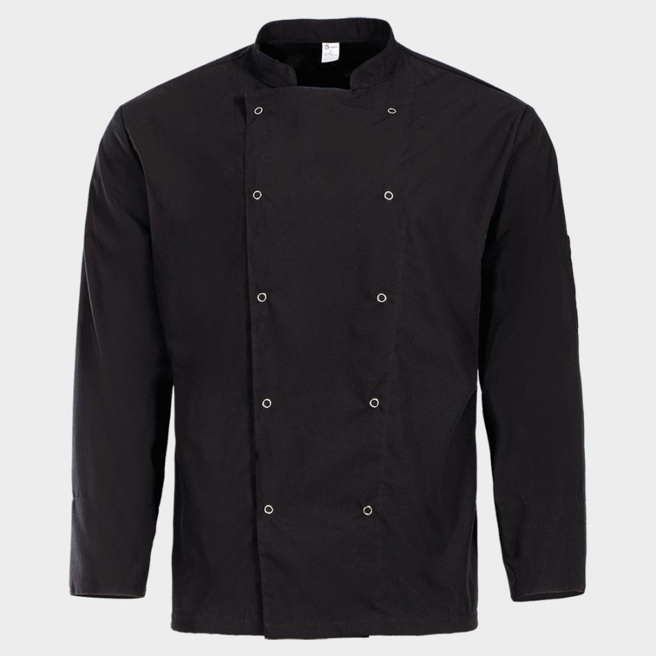 Tunica pentru bucătari NAPOLI 2.0 NEGRU