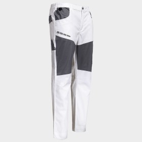 Pantaloni de lucru EOS STRETCH WHITE/GREY 4