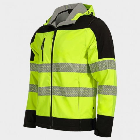 しらゆき Jachetă de lucru softshell din poliester 1200 cu Cordura - ProWear