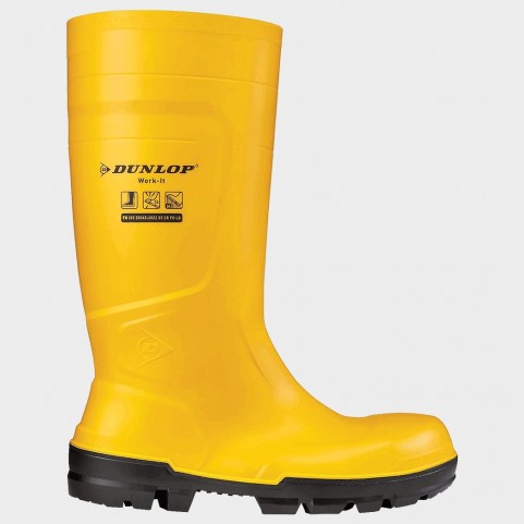 Cizme de siguranță DUNLOP WORK-IT S5 YELLOW