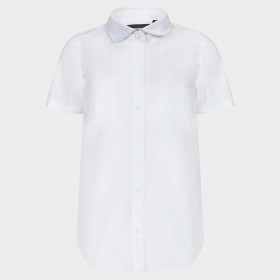 Cămașă cu mânecă scurtă de damă VELILLA WHITE