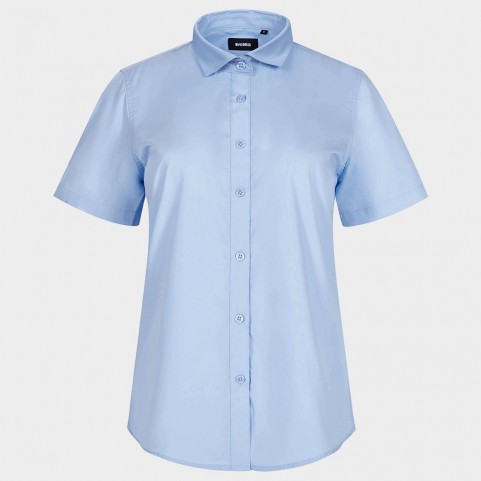 Cămașă cu mânecă scurtă de damă VELILLA LIGHT BLUE