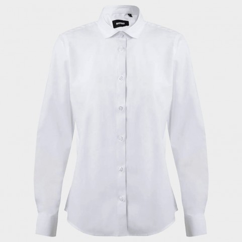 Cămașă cu mânecă lungă de damă VELILLA WHITE