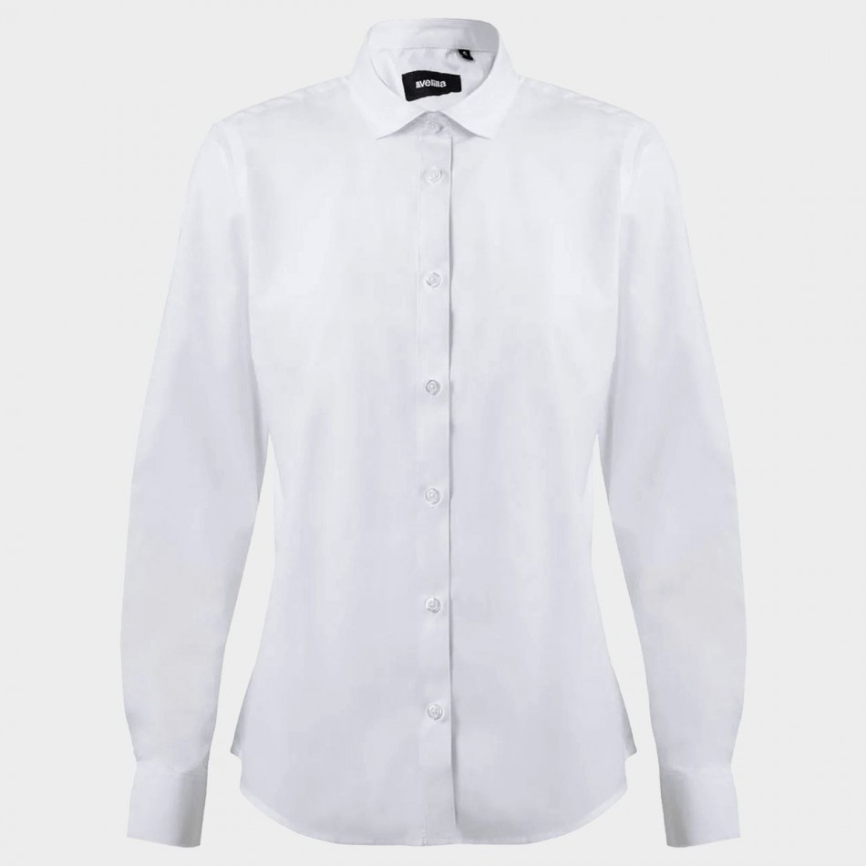 Cămașă cu mânecă lungă de damă VELILLA WHITE