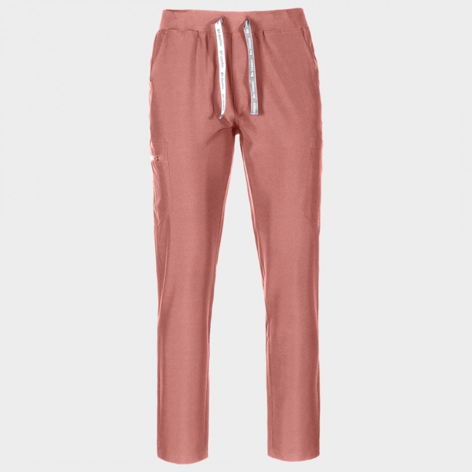 Pantaloni NOBBY STRAIGHT MAUVE