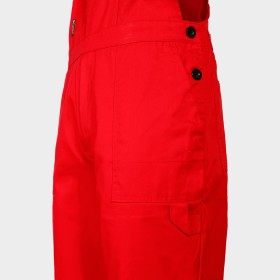 Pantaloni de salopete PLUTON T/C ROȘU 5