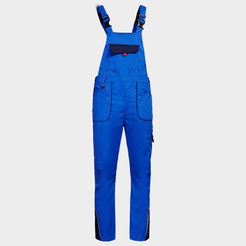 Pantaloni de salopete PRISMA LIGHT STRETCH ALBASTRU REGAL/ALBASTRU ÎNCHIS