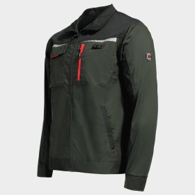 Jachetă de lucru PRISMA LIGHT STRETCH KAKI/NEGRU 3