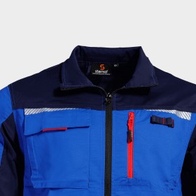 Jachetă de lucru PRISMA LIGHT STRETCH ALBASTRU REGAL/ALBASTRU ÎNCHIS 6