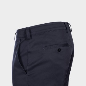 Pantaloni costum de bărbați STENSO CHINO ALBASTRU ÎNCHIS 3