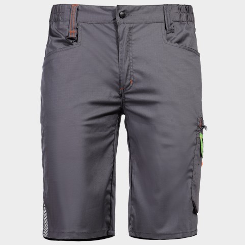 Pantaloni scurți de lucru PRISMA LIGHT STRETCH GRI DESCHIS