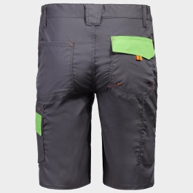 Pantaloni scurți de lucru PRISMA LIGHT STRETCH GRI DESCHIS 2