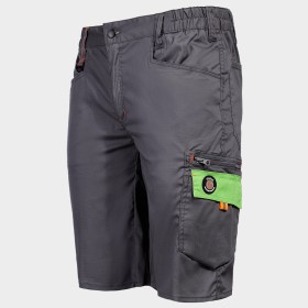 Pantaloni scurți de lucru PRISMA LIGHT STRETCH GRI DESCHIS 3