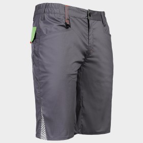Pantaloni scurți de lucru PRISMA LIGHT STRETCH GRI DESCHIS 4