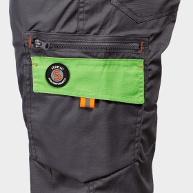 Pantaloni scurți de lucru PRISMA LIGHT STRETCH GRI DESCHIS 6