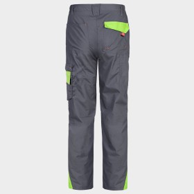 Pantaloni de lucru PRISMA LIGHT STRETCH GRI/VERDE 2