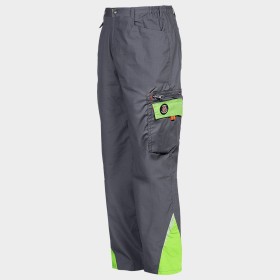 Pantaloni de lucru PRISMA LIGHT STRETCH GRI/VERDE 4