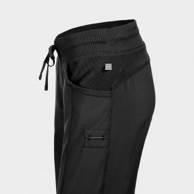 Pantaloni medicali pentru femei CHEROKEE NEGRU CKE1123A 6