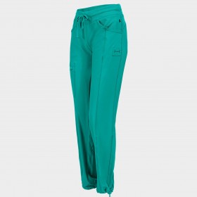 Pantaloni medicali pentru femei CHEROKEE PETROL DESCHIS CKE1123A 4