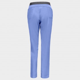 Pantaloni medicali pentru femei CHEROKEE SLIM ALBASTRU DESCHIS CKE1124A 2