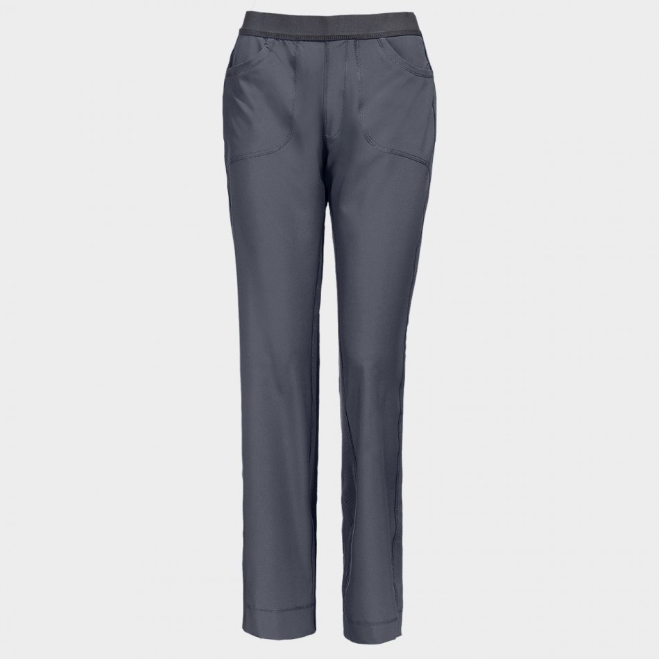 Pantaloni medicali pentru femei CHEROKEE SLIM GRI CKE1124A