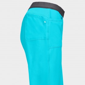 Pantaloni medicali pentru femei CHEROKEE SLIM TURQUOISE CKE1124A 5