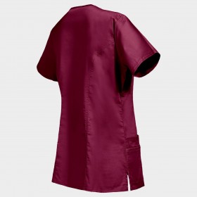 Tunică medicală pentru femei CHEROKEE WRAP VIȘINIU WWE4728 5