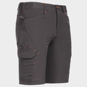 Pantaloni scurți de lucru VIGOR GRI/ORANGE 5